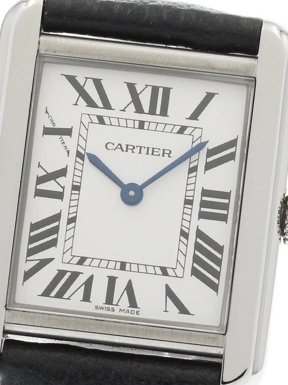 CARTIER Tank solo SM WSTA0030 Silver Dial Quartz Ladies Watch_960845 - Picture 1 of 7